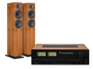 NAD C 3050 (orzech) + Classic 8 (wiśnia) - Zestawy stereo - miniaturka - grafika 1