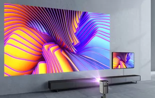 Projektor Bezprzewodowy mini rzutnik / projektor BYINTEK P70 DLP 3D 4K Android - Projektory - miniaturka - grafika 4