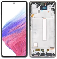 Części serwisowe do telefonów - Wyświetlacz LCD + ekran dotykowy Samsung Galaxy A53 5G SM-A536 (OLED) Czarny - miniaturka - grafika 1