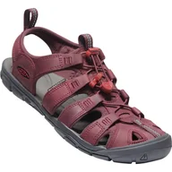Sandały damskie - Sandały damskie Keen Clearwater CNX Leather W Rozmiar butów (UE): 37 / Kolor: czerwony - miniaturka - grafika 1