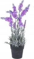Sztuczne kwiaty - Sztuczna lawenda w doniczce, 40 cm - miniaturka - grafika 1
