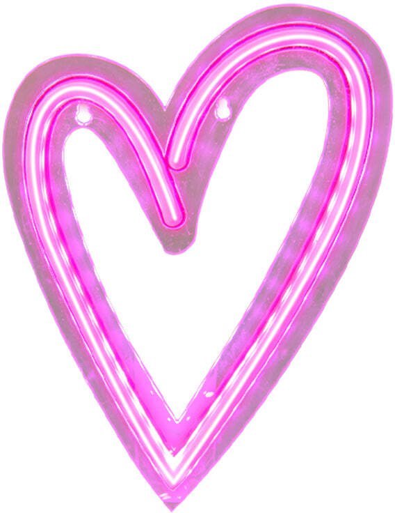 Led lampa SBS Love Mode On Neon effect 8018417516412 LUNEONHEART 8018417516412