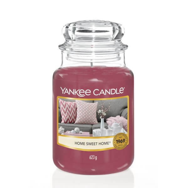 Świeca zapachowa YANKEE CANDLE Home Sweet Home, duży słoik, 623 g