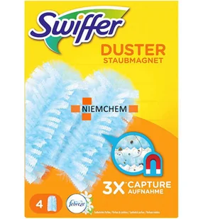 Swiffer Wkłady Miotełki do Kurzu 4 Sztuk DE - Miotły, szufle, mopy - miniaturka - grafika 1