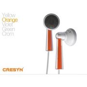 Słuchawki - Cresyn C240E pomarańczowe - miniaturka - grafika 1