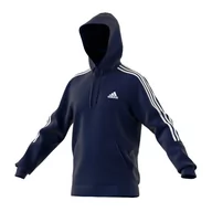 Bluzy męskie - Adidas, Bluza męska, Essentials Fleece 3 Stripes 584, rozmiar S - miniaturka - grafika 1