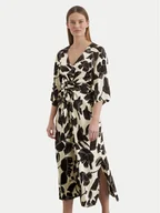 Sukienki - Marc O'Polo Sukienka koszulowa 503 0855 21059 Czarny Regular Fit - miniaturka - grafika 1