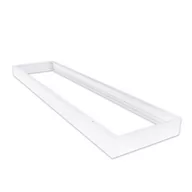 Lampy pozostałe - Rama montażowa 30X120 do Paneli LED Biała ECO - miniaturka - grafika 1