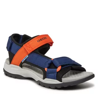 Buty dla chłopców - Sandały Geox J Borealis Boy J450RE 01411 C0659 D Navy/Orange - grafika 1