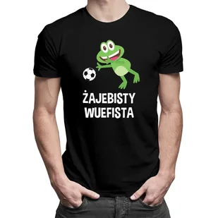 Żajebisty Wuefista - Męska Koszulka Na Prezent Dla Nauczyciela Wf - Koszulki męskie - miniaturka - grafika 1