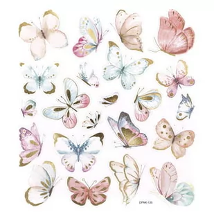 Naklejki boho butterflies 22 szt. - Zabawki kreatywne - miniaturka - grafika 1