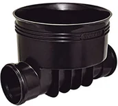 Odwodnienia, kanały i akcesoria - Wavin Kineta PP 400x160 typ 1 przepływowa (do studni 400) - miniaturka - grafika 1