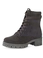 Botki damskie - Tamaris Damskie 8-85212-41 skórzane Comfort Fit wymienna wkładka, klasyczne buty na co dzień, botki, antracytowe, szerokość 39 EU, antracytowy, 39 EU Weit - miniaturka - grafika 1