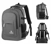 Plecaki - Plecak Ryanair do samolotu Podróżny Wielofunkcyjny Kabinowy mocny Diamond - miniaturka - grafika 1