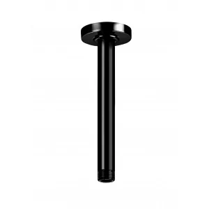 ROCA A5B0550CN0 TITANIUM BLACK Ramię prysznicowe sufitowe proste 200mm - Akcesoria do armatury i ceramiki - miniaturka - grafika 1