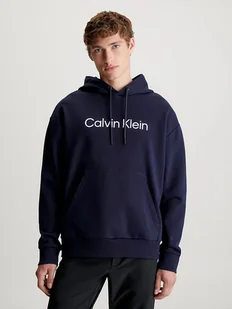 Bluza z kapturem męska Calvin Klein K10K111345 S Granatowa (8720107981690) - Bluzy męskie - miniaturka - grafika 1