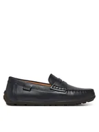 Buty dla chłopców - Geox Mokasyny J New Fast J826CA 43 C4692 S Granatowy - miniaturka - grafika 1