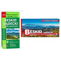 Zestaw dla łowców krajobrazów. Beskid Sądecki mapa - Atlasy i mapy - miniaturka - grafika 1