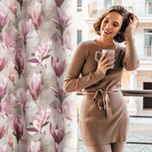 Zasłony - ZASŁONA GOTOWA LARI 140X250 CM RÓŻOWY - miniaturka - grafika 1