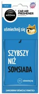 Zapachy samochodowe - AROMA CAR Uśmiechnij się - NEW CAR Odświeżacz do samochodu - miniaturka - grafika 1