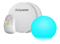 Elektroniczne nianie i monitory oddechu - BabySense Monitor oddechu 7 + AQUALITE by Natulino Innovations | Lampka LED do kąpieli - miniaturka - grafika 1