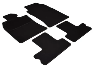 Mini Cooper R50 09/2001-10/2006R. - Czarne Dywaniki Welurowe W Jakości Economy - Dywaniki samochodowe - miniaturka - grafika 1