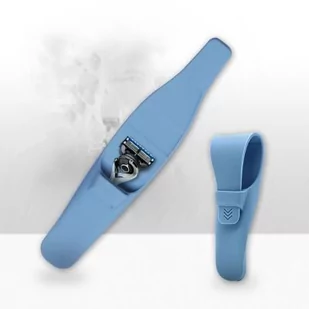 Hedo, Silikonowe Etui Na Maszynkę Do Golenia, Szare - Maszynki do golenia i wkłady - miniaturka - grafika 1