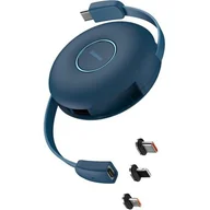 Kable USB - Baseus Kabel USB Typ-C 3W1 Zinc 1m Niebieski - miniaturka - grafika 1