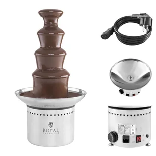 Royal Catering Fontanna czekoladowa - 4 piętra - 6 kg RCCF-230W RCCF-230W - Inne urządzenia gastronomiczne - miniaturka - grafika 2