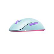 Myszki - Xtrfy M8 Wireless Gaming Mouse - Frosty Mint miętowa - miniaturka - grafika 1