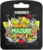 Magnesy - Magnes I love Poland Mazury ILP-MAG-C-MAZ-48 - miniaturka - grafika 1