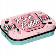 Cukierki - Miętówki PINK PILLS metalowe pudełko prezent gift - miniaturka - grafika 1