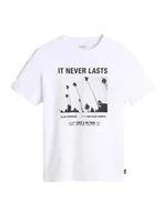 Koszulki i topy damskie - T-shirt Damski VANS Neverlasting Oversized White VN000MD0WHT1 S - miniaturka - grafika 1