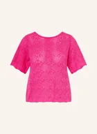 Swetry damskie - Ichi Kardigan Iharties pink - miniaturka - grafika 1