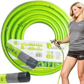 Węże ogrodowe i zraszacze - Wąż ogrodowy 1/2"x50mb nie plącze się MOCNY STALCO S-80204 - miniaturka - grafika 1