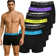 Majtki męskie - Kappa Bokserki Męskie Majtki 6 sztuk Guma Mix Kolor Bawełna Rozmiar M - miniaturka - grafika 1