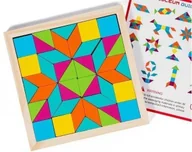 Zabawki interaktywne dla dzieci - Układanka drewniana geometryczna - miniaturka - grafika 1