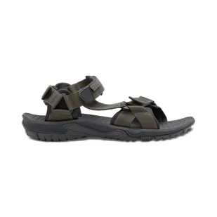 Sandały sportowe męskie Jack Wolfskin LAKEWOOD RIDE SANDAL M cold coffee - 39,5 - Sandały męskie - miniaturka - grafika 1