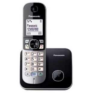 Panasonic Cordless KX-TG6811FXB Black, Caller ID, Wireless connection, Phonebook capacity 120 entries, Conference call, Built-in ...nie z tej ziemi - OFERTY z KOSMOSU - Telefony stacjonarne - miniaturka - grafika 4