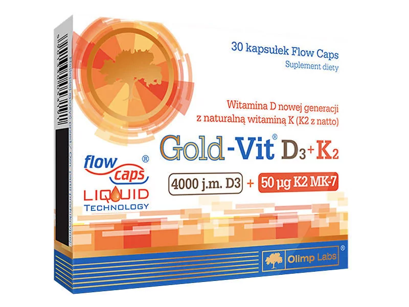 Olimp Gold-Vit D3+K2 30Caps