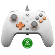Kontrolery do Xbox - [Certyfikat Xbox] Przewodowy Kontroler do Gier GameSir T7, 1 Miesiąc Darmowego XGPU, Drążki z Efektem Halla - Śmietankowo Biały - miniaturka - grafika 1