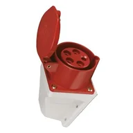 Gniazdka elektryczne - Gniazdo stałe 16A 380-415V IP44 3P+Z+N ELEKTRO - miniaturka - grafika 1