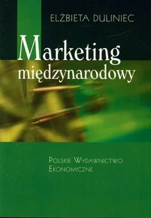 PWE - Polskie Wydawnictwo Ekonomiczne Marketing międzynarodowy - Ekonomia - miniaturka - grafika 1
