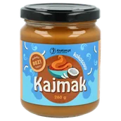 Zdrowa żywność - Kajmak bez dodatku cukru kokosowy 260g - miniaturka - grafika 1