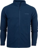 Bluzy męskie - Alpinus Bluza polarowa męska Alpinus Kerkis full zipper granatow Tactical MK11059 S - miniaturka - grafika 1