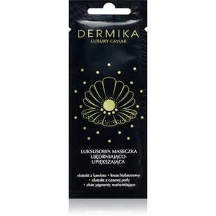 Dermika Luxury Caviar - luksusowa maseczka ujędrniająco-upiększająca 10ml - Maseczki do twarzy - miniaturka - grafika 1
