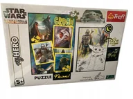 Puzzle - Puzzle Neon 104 Star Wars Mandalorian + plakat świecący w ciemności 93395 - miniaturka - grafika 1