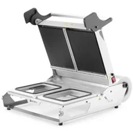 Inne urządzenia gastronomiczne - Zgrzewarka do tacek DUAL, HENDI, 230V/1400W, 653x487x(H)190mm 297315 - miniaturka - grafika 1