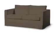 Pokrowce na meble - Dekoria pl pl Pokrowiec na sofę Karlstad 2-osobową nierozkładaną długi brązowy 165 x 89 x 64 cm Etna 618-705-08 - miniaturka - grafika 1