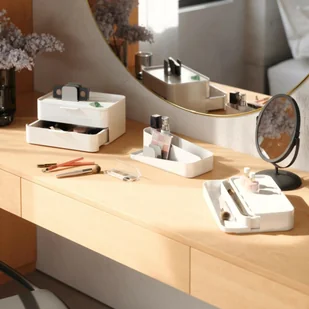 UMBRA organizer kosmetyków GLAM LARGE biały - Pudła i pojemniki do przechowywania - miniaturka - grafika 9